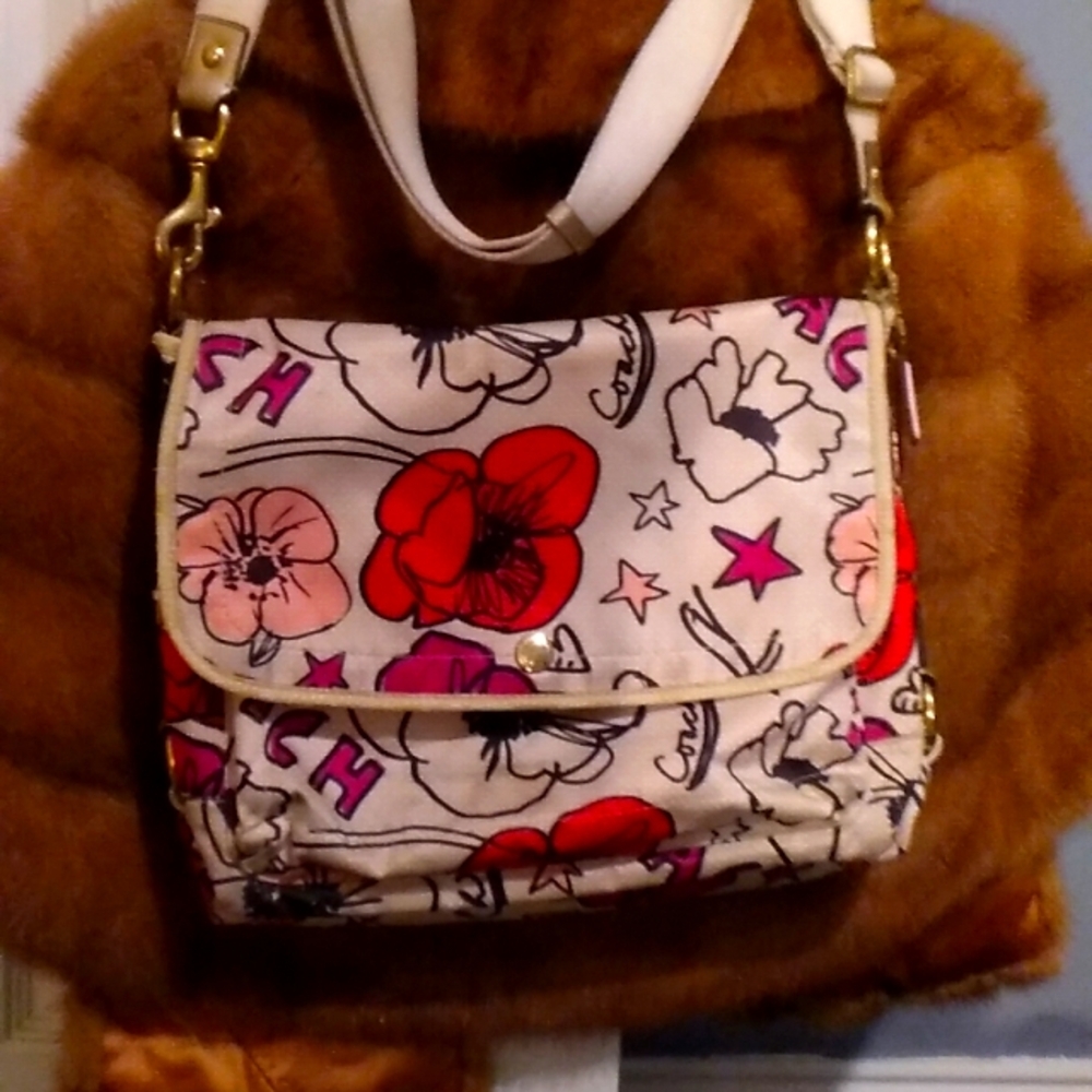 Coach poppy Kyra messenger bag